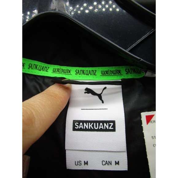 Puma X Sankuanz Jacket Medium Windbreaker Nylon Hoodie Pullover NEW - Picture 11 of 13
